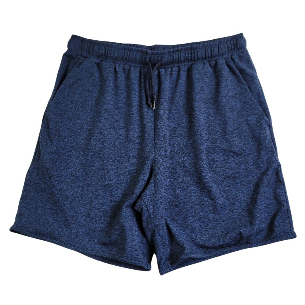 Rabbit Men's Heather Navy Blue Running Shorts Size XL